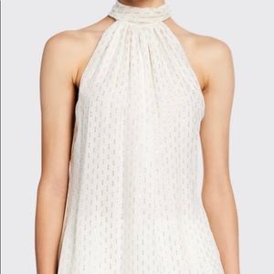 Ramy Brook - Lori Metallic Dot Halter Top